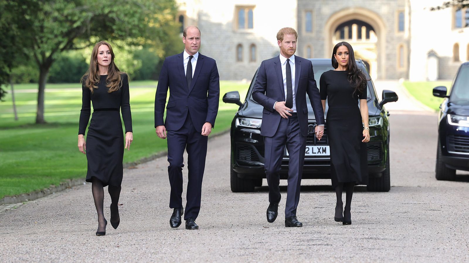 Catherine, William, Harry ja Meghan