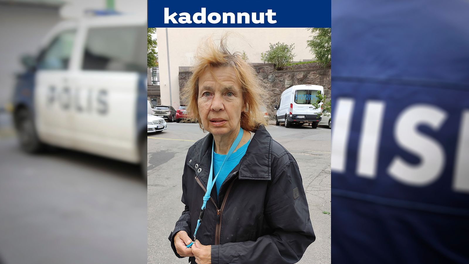 Harjussa on kadonnut klo 13 aikaan n. 70-vuotias nainen.