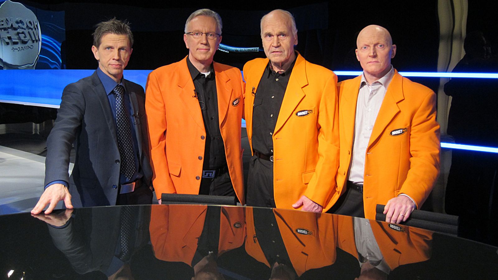 Pekka Lehtinen, Kari Tyni, Pentti Lindegren ja Pekka Järvelä.