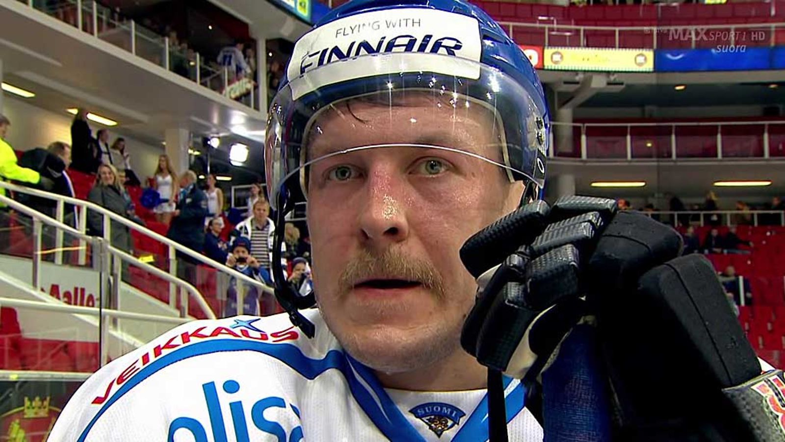 Niklas Hagman oli ankara itselleen.