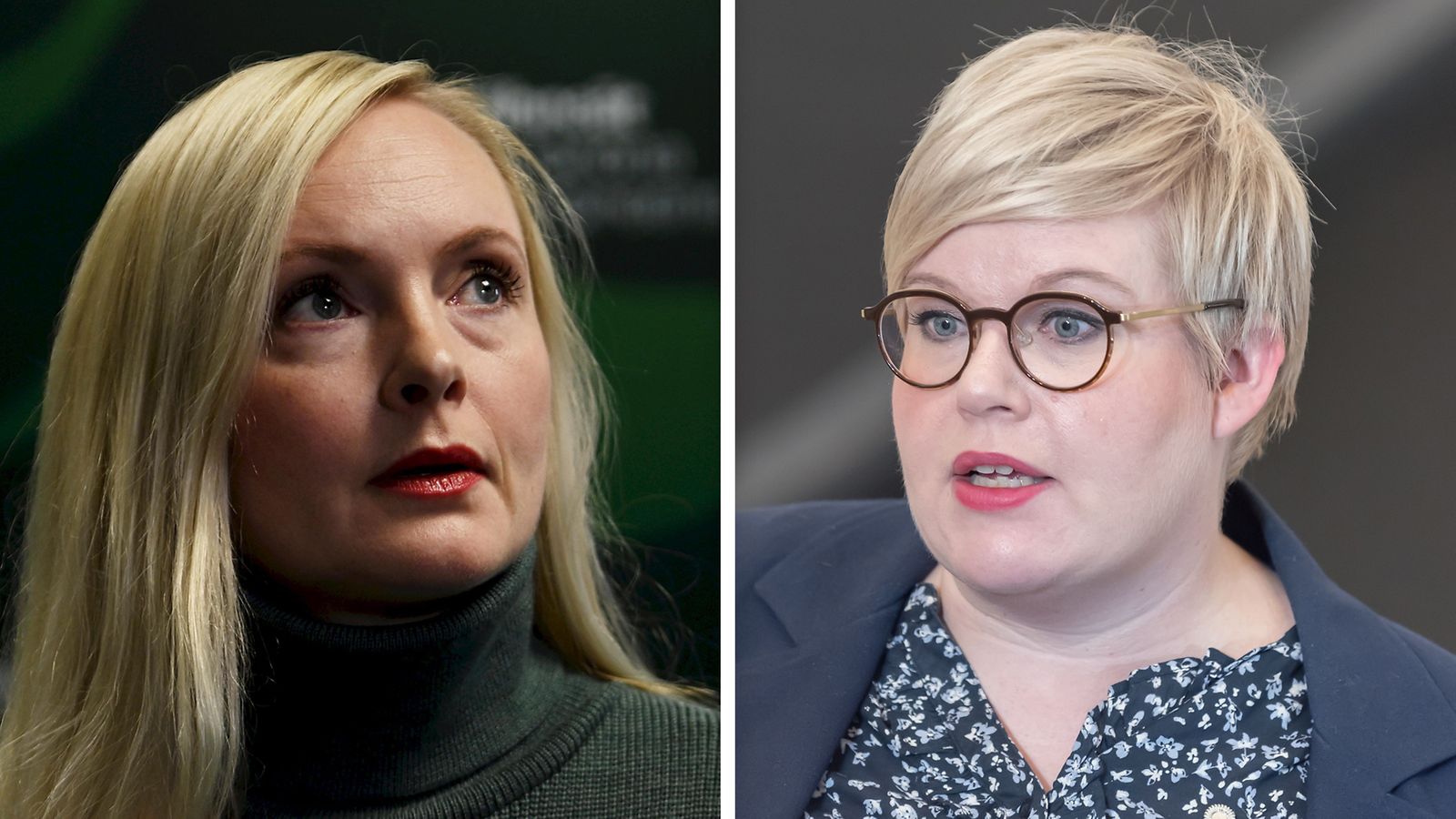 LK Maria Ohisalo ja Annika Saarikko syksy 2022 (ladattu molemmat 20.10.2022)