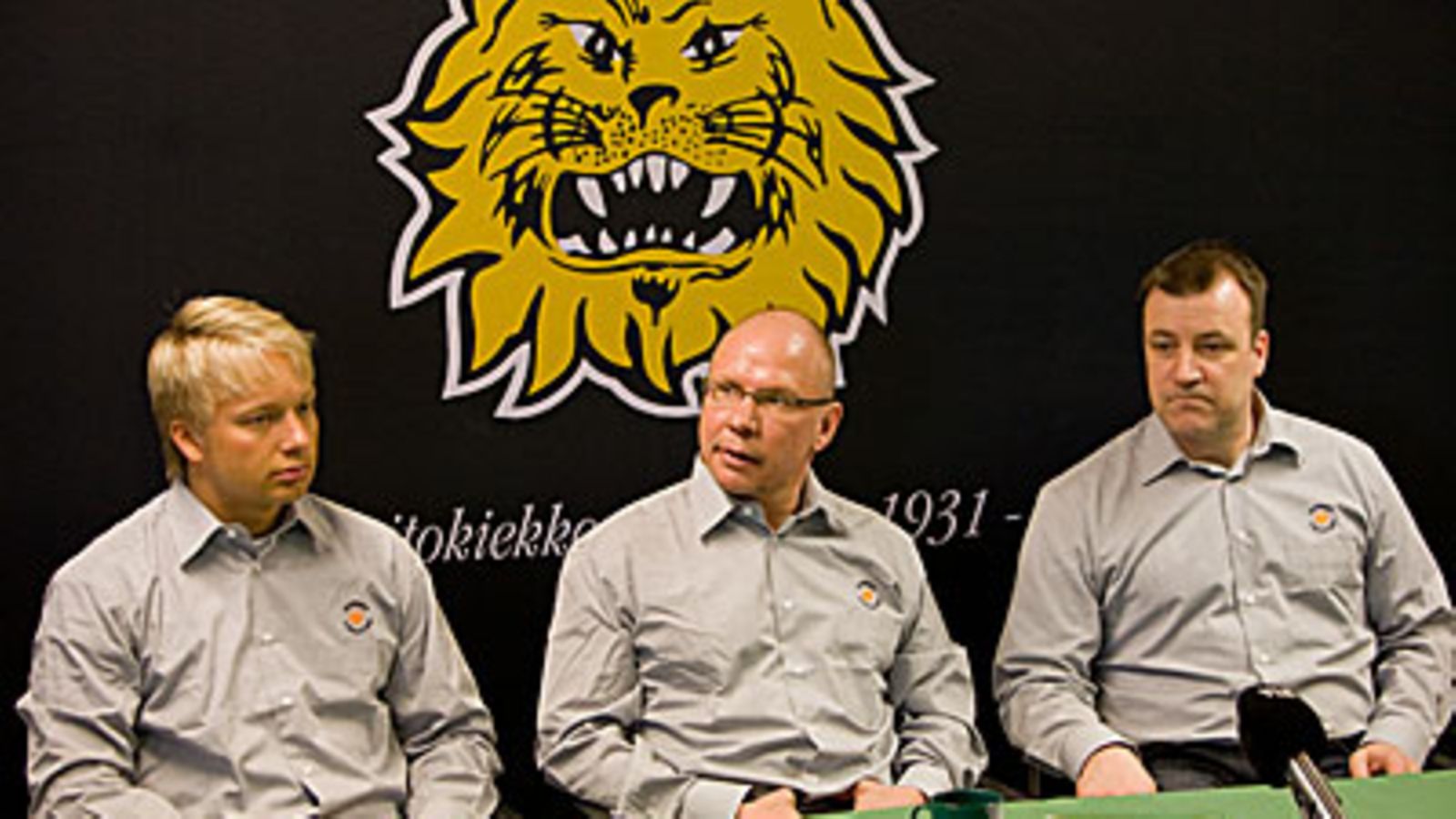 Juha Juujärvi, Sakari Pietilä ja Juha Pajuoja, kuva: Jukka Töyli