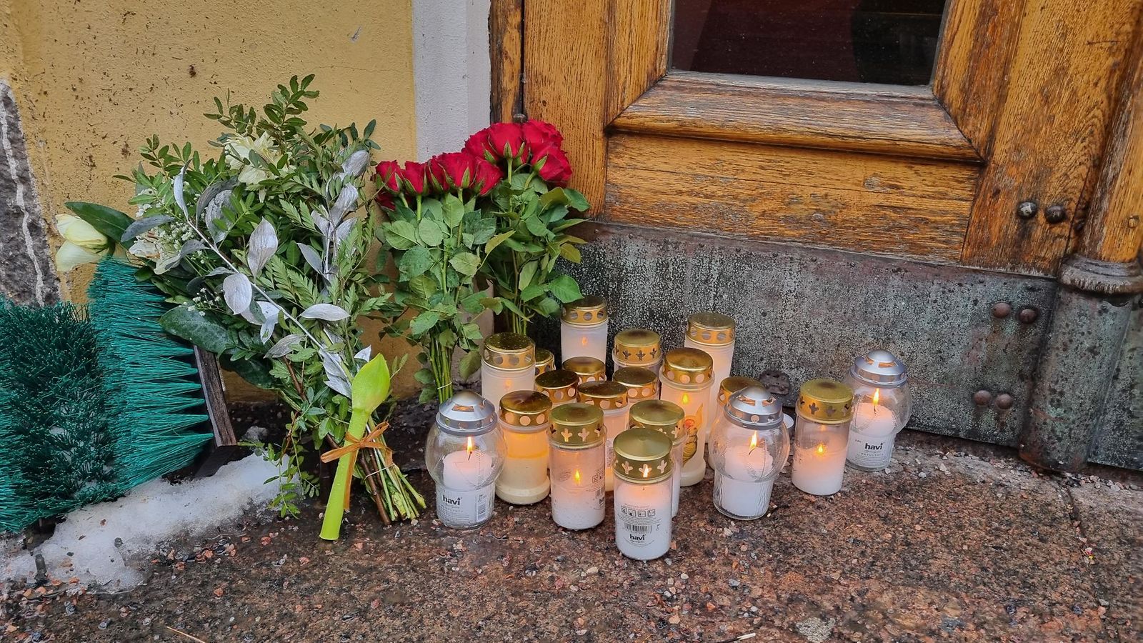 Ullanlinnan henkirikoksen tapahtumapaikka 18.12.2022.