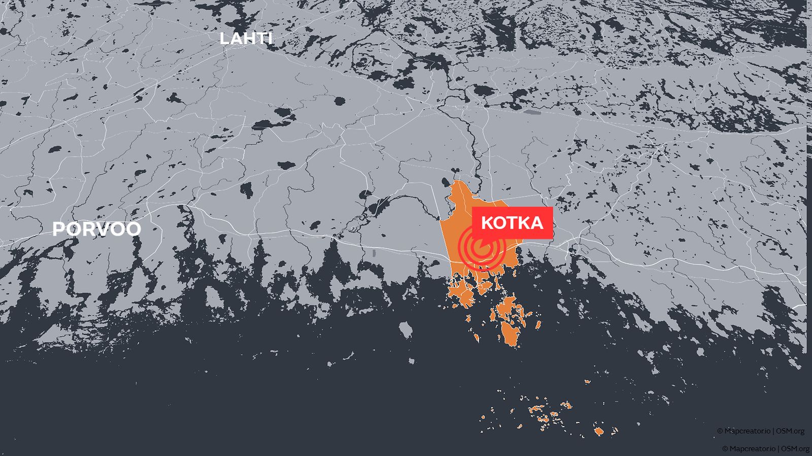 Kotka kartta