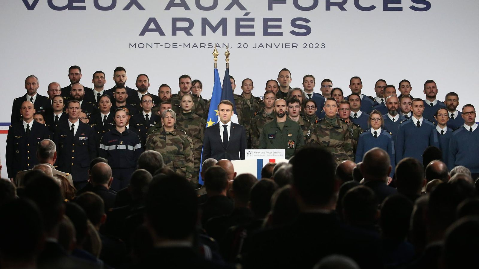 rANSKA ARMEIJA mACRON AOP