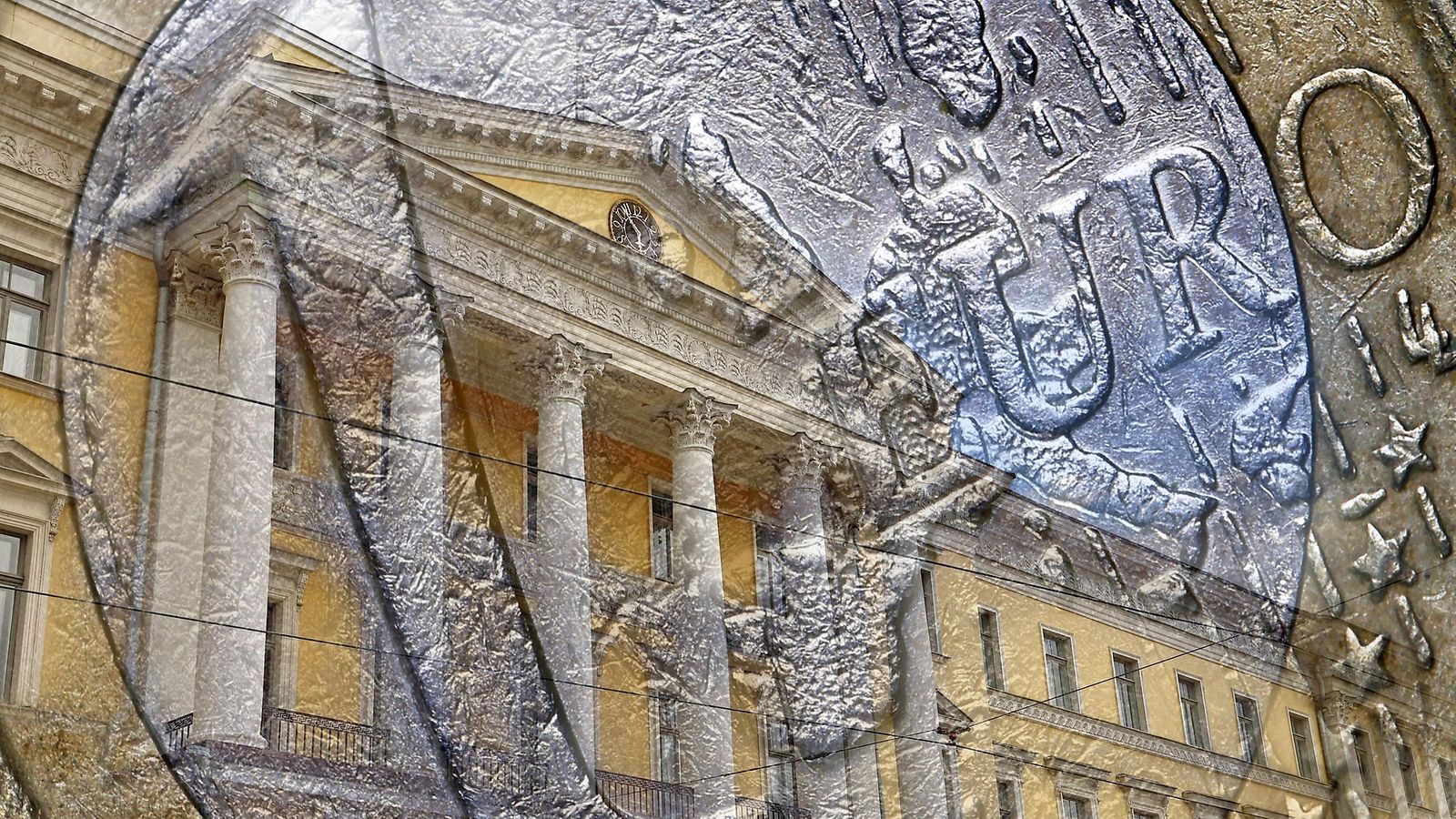 Euron kolikko ja Valtioneuvoston linna