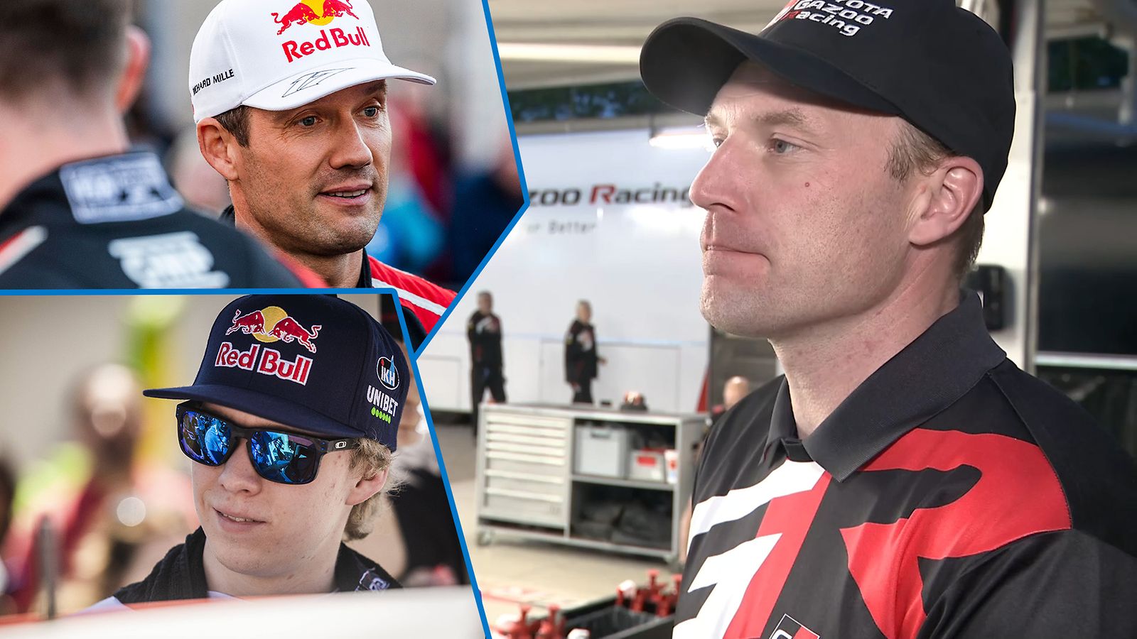 Jari-Matti Latvala, Sébastien Ogier, Kalle Rovanperä, 2023