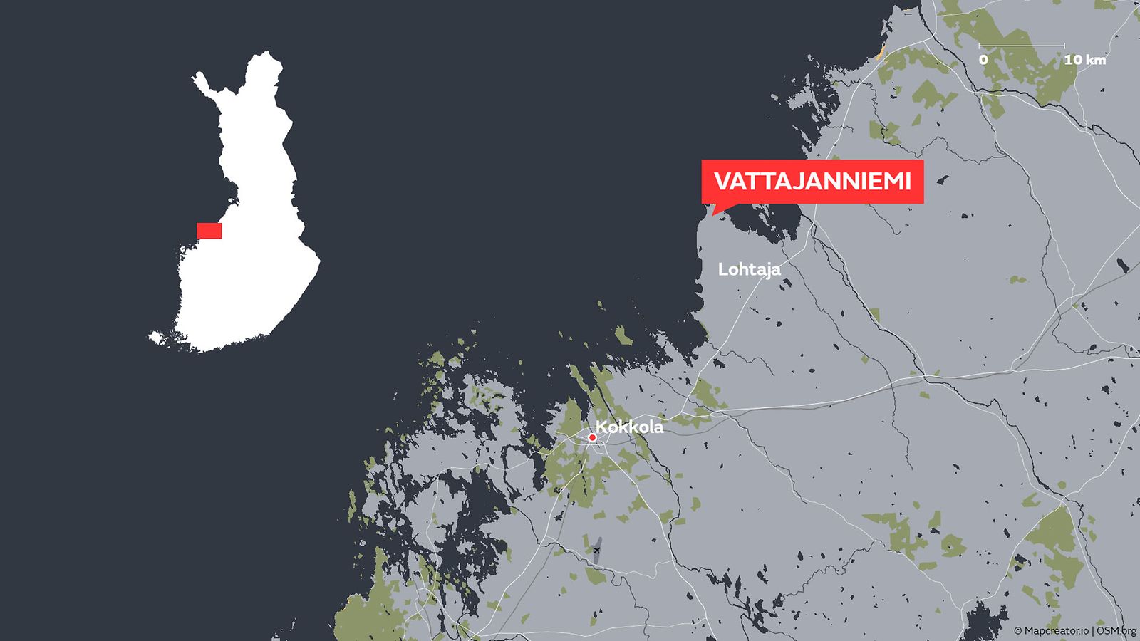 Vattajanniemi palo