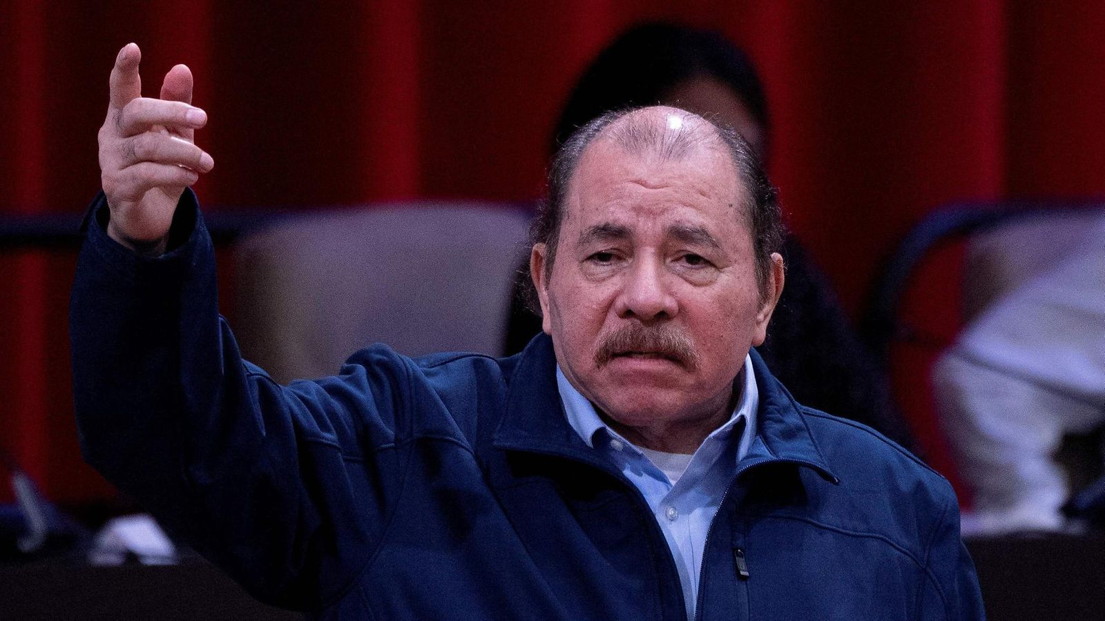 Nicaraguan presidentti Daniel Ortega 14. joulukuuta 2022.