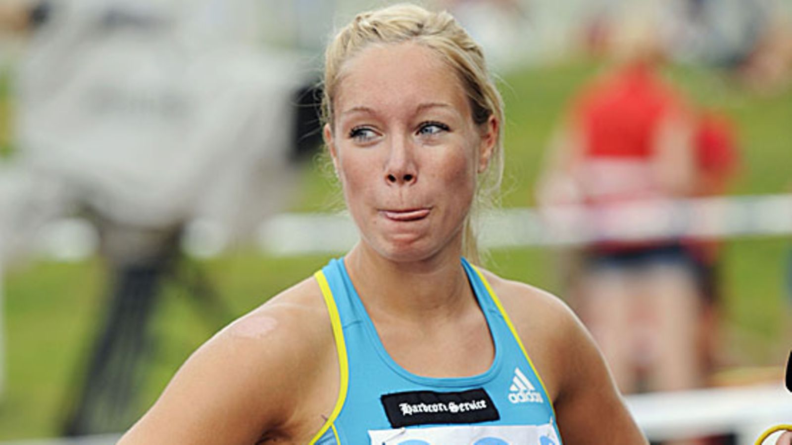 Ida Aidanpää voitti naisten 100m aitajuoksun, kuva: Teemu Salonen / Lehtikuva