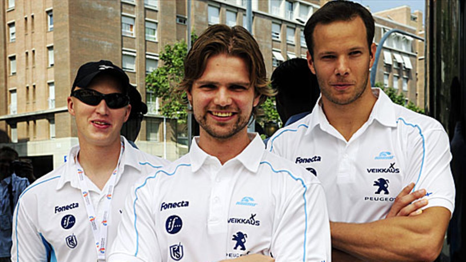 Harri Haatainen, Teemu Wirkkala ja Tero Pitkämäki, kuva: Heikki Saukkomaa/Lehtikuva