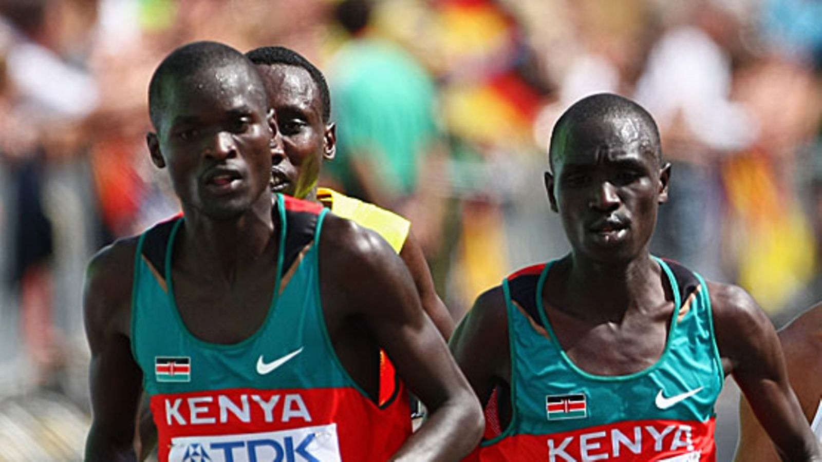 Abel Kirui, Emmanuel Mutai, kuva:Getty/Alexander Hassenstein