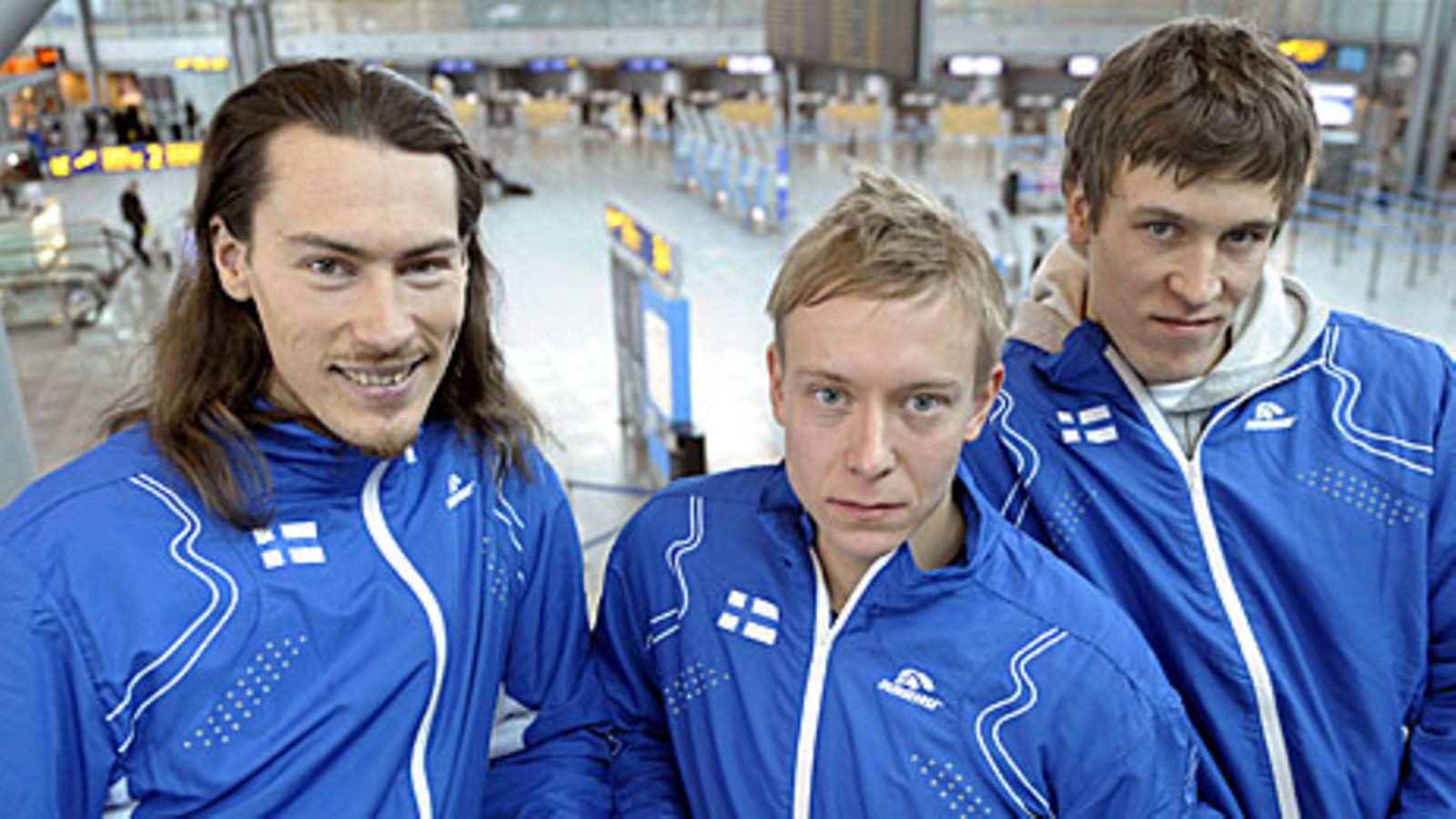 Tommi Evilä, Juho-Matti Pimiä ja Petteri Lax, kuva: Lehtikuva/Kimmo Mäntylä