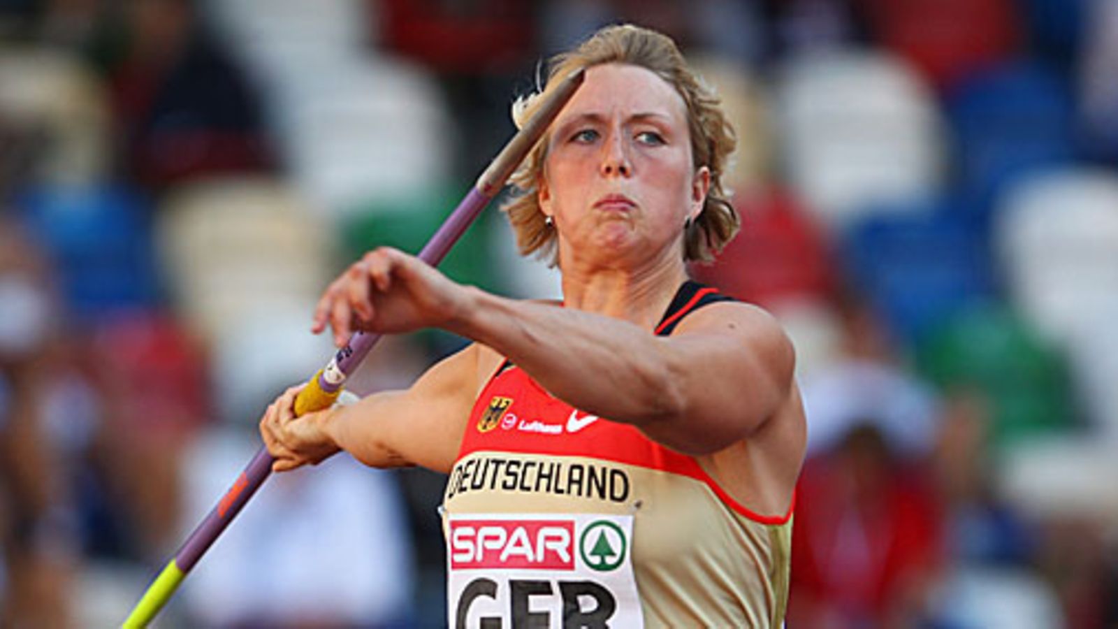 Christina Obergföll, kuva:Getty/Michael Steele