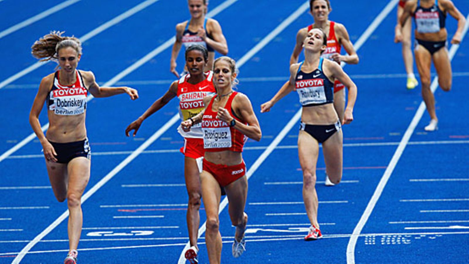 Lisa Dobriskey, Maryam Yusuf Jamal, Natalia Rodriguez, kuva:Getty/Stu Forster