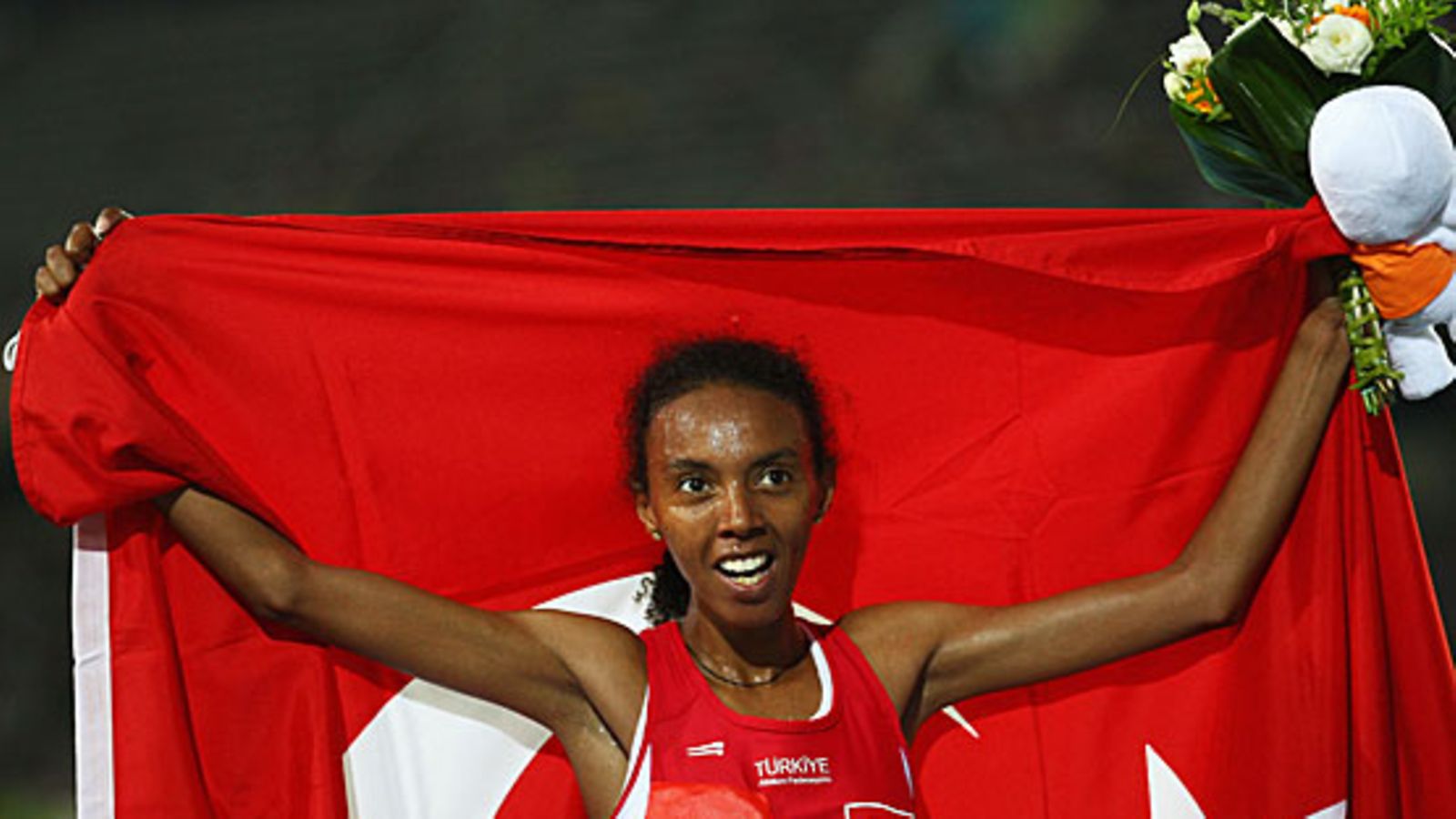 Elvan Abeylegesse, kuva:Getty/Michael Steele