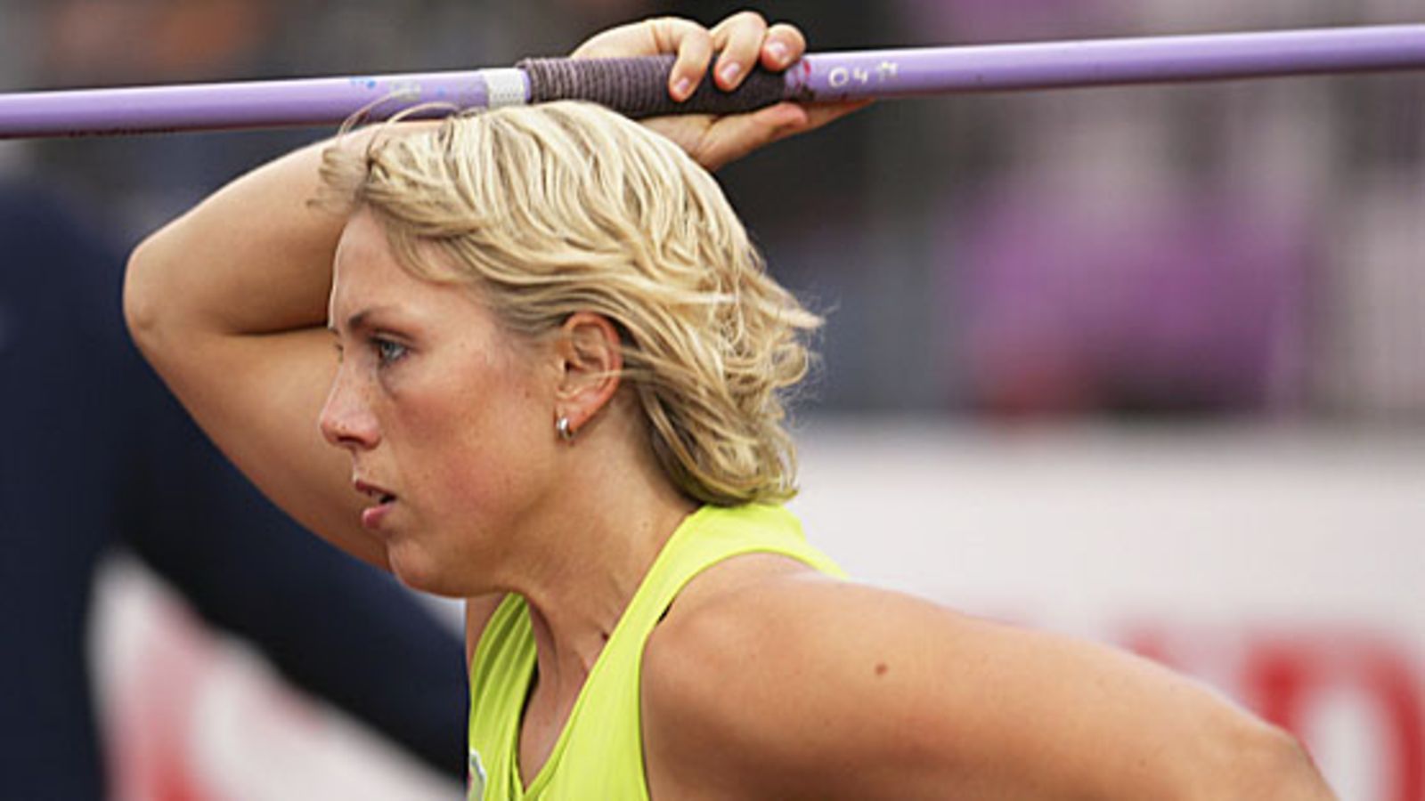 Christina Obergföll. Kuva: Michael Steele/GETTY.