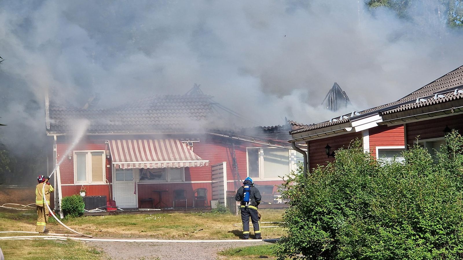 OMA Karjaa tulipalo 27.6.2023 1