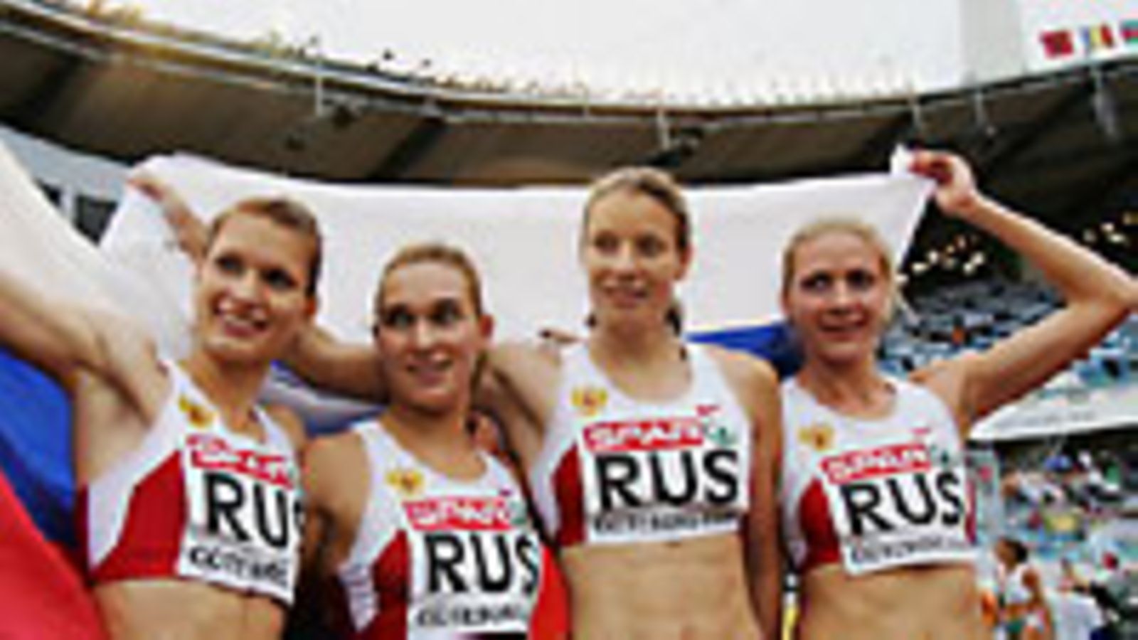 Svetlana Pospelova; Natalia Ivanova; Olga Zaitseva; Tatjana Veshkurova, kuva: Julian Finney/Getty Images