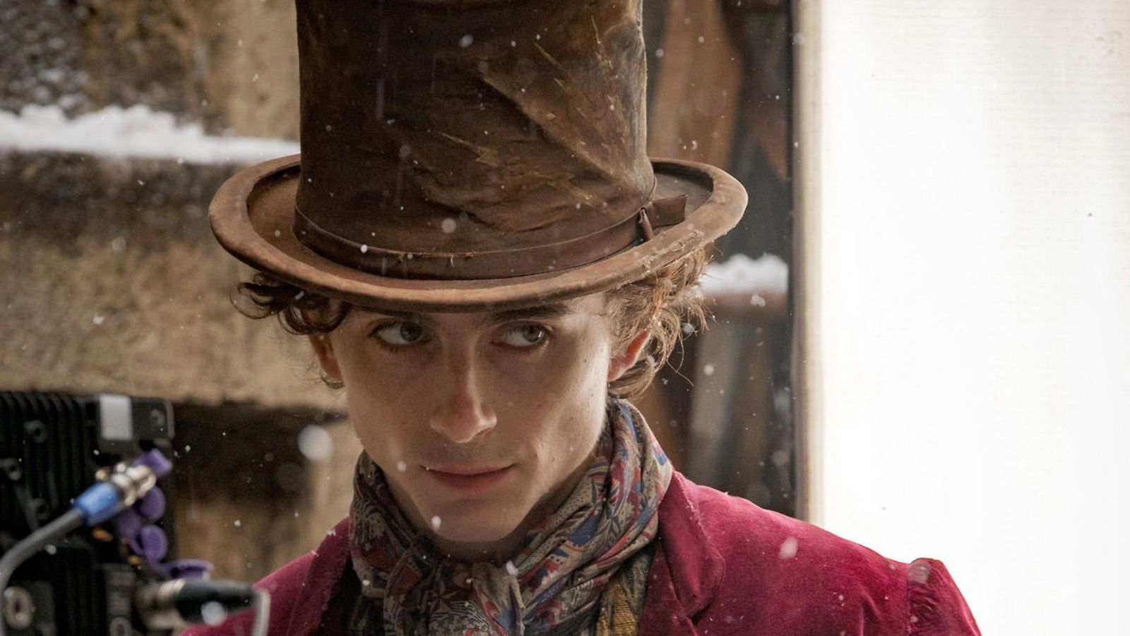 AOP willy wonka timothee chalamet