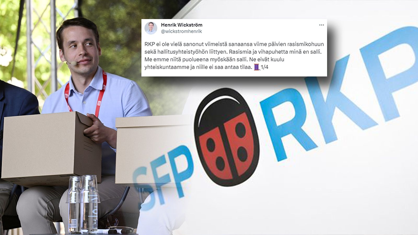 henrik wickström rkp twiitti kansi