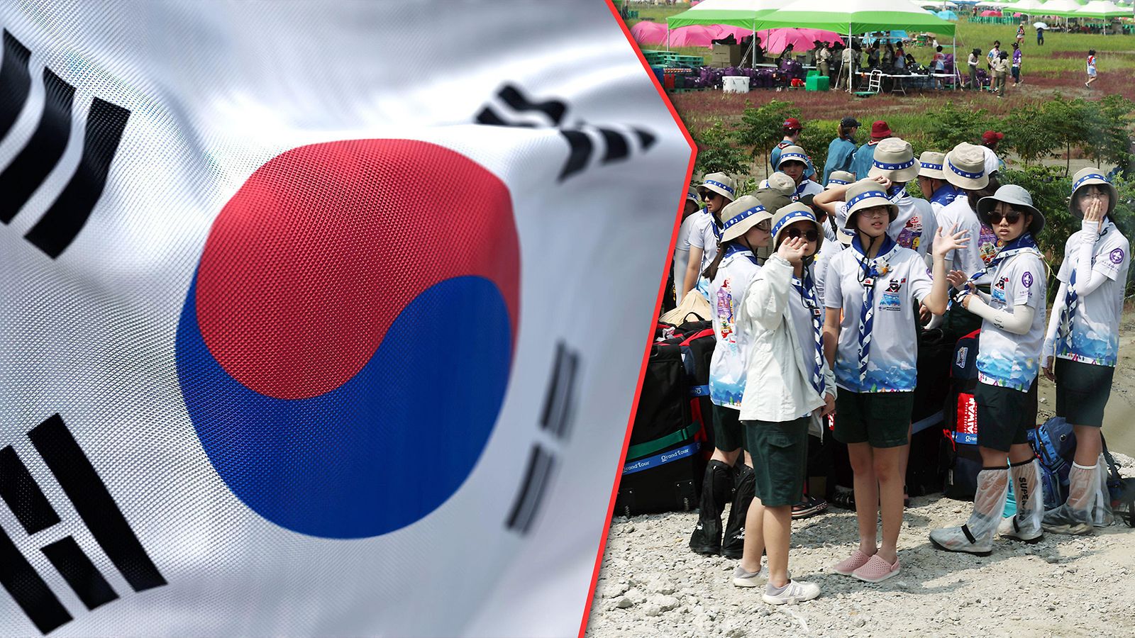 Etelä-Korea partioleiri