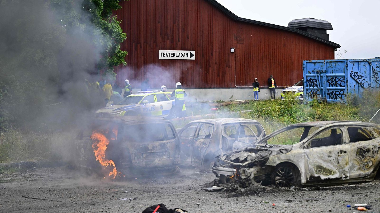 Mellakka eritrealaisfestivaaleilla Tukholmassa