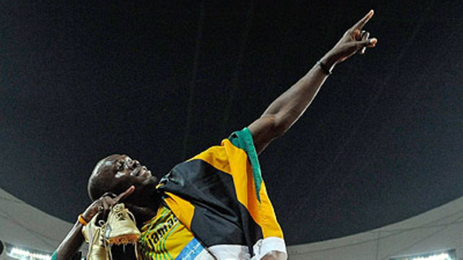 Usain Bolt. Kuva: Gero Breloer/EPA.