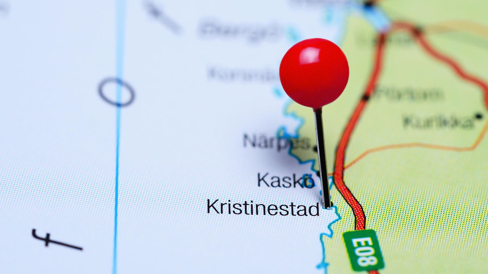 Karttakuva Kristiinankaupungista