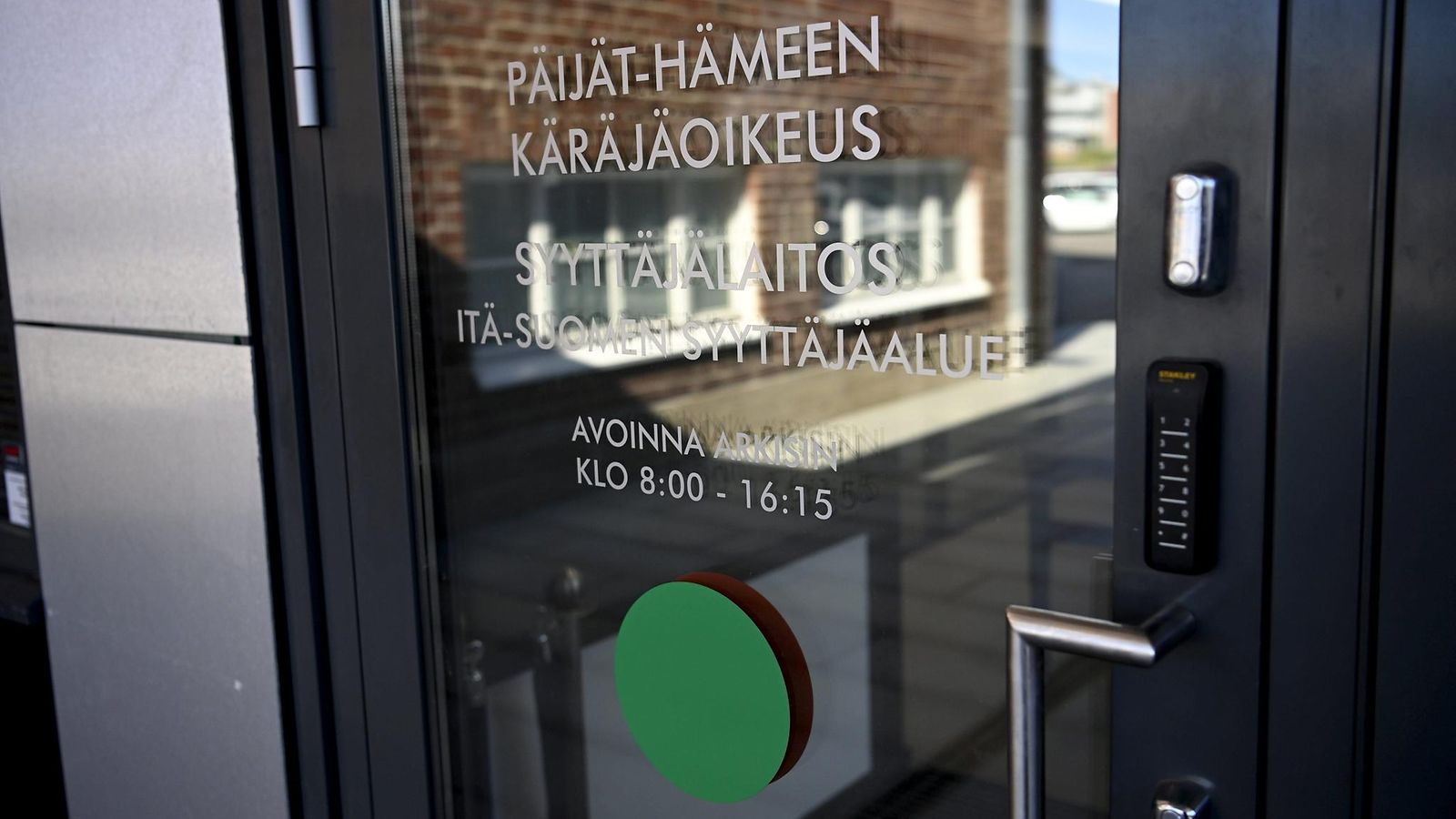 Päijät-Hämeen käräjäoikeus 25. toukokuuta.