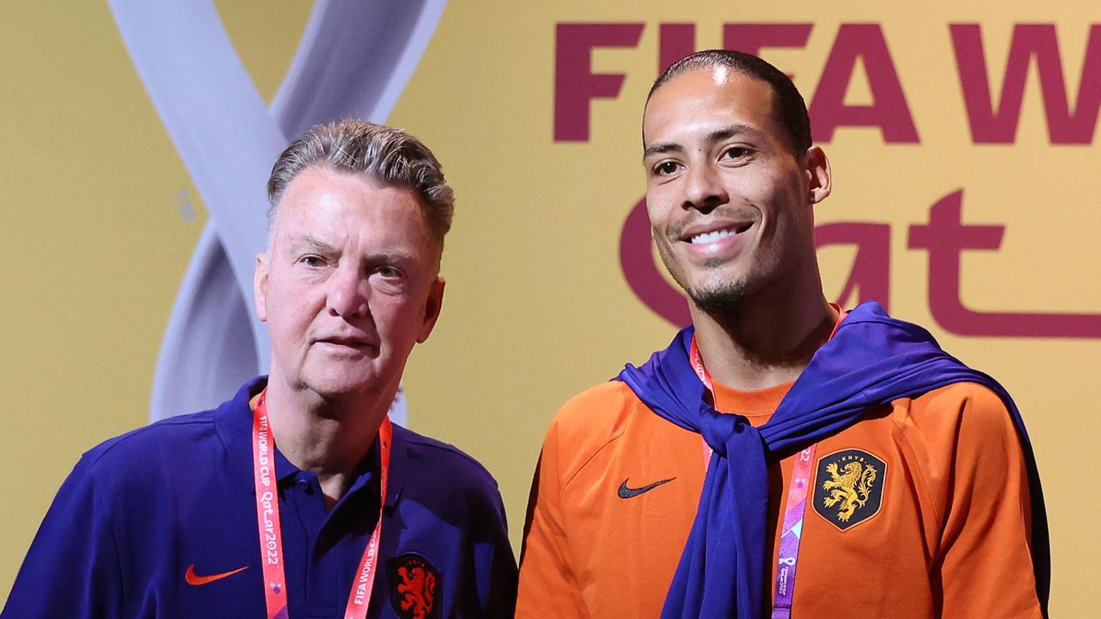 Louis van Gaal & Virgil van Dijk