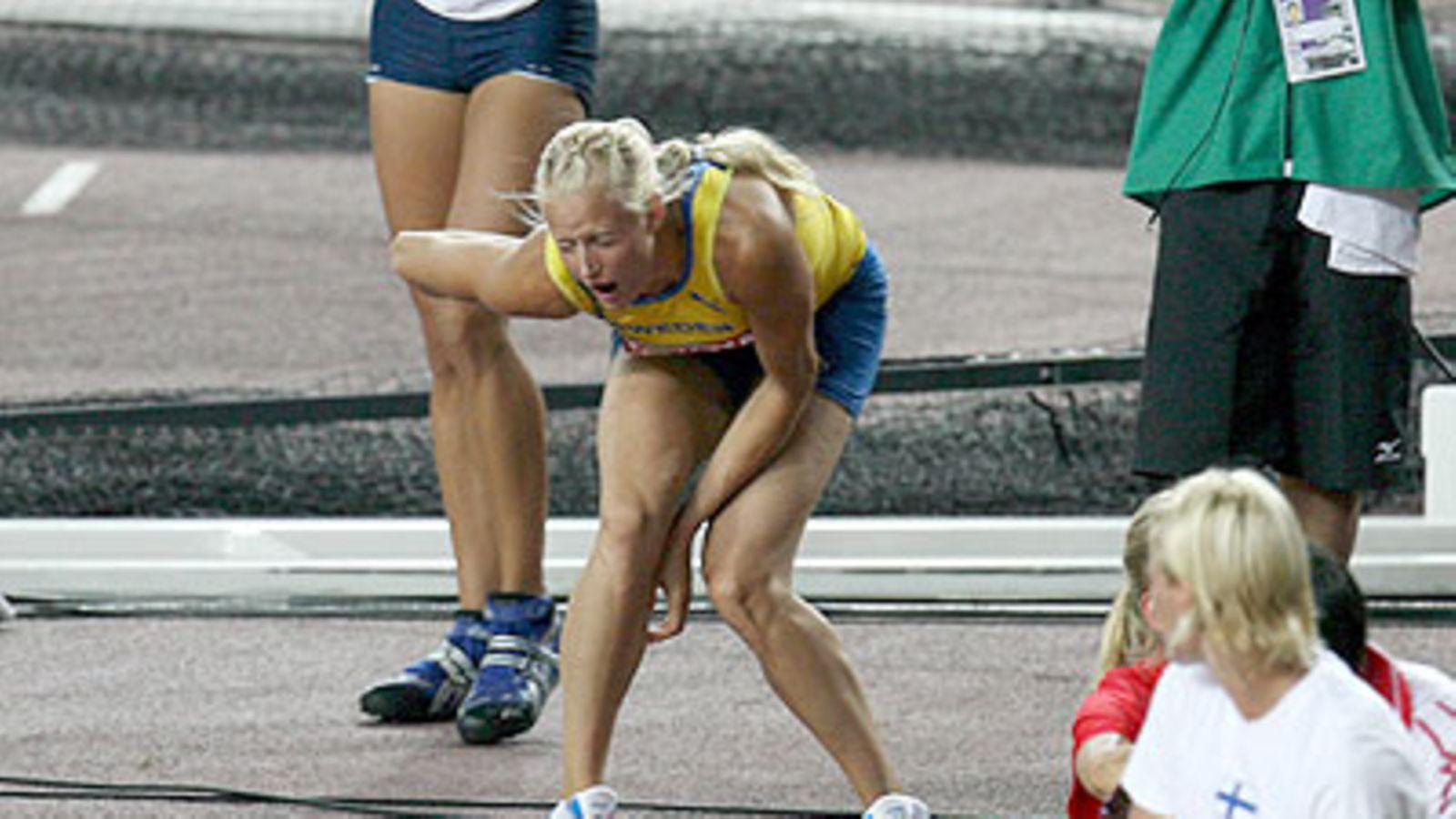 Carolina Klüft (Kuva:EPA/HOW HWEE YOUNG)