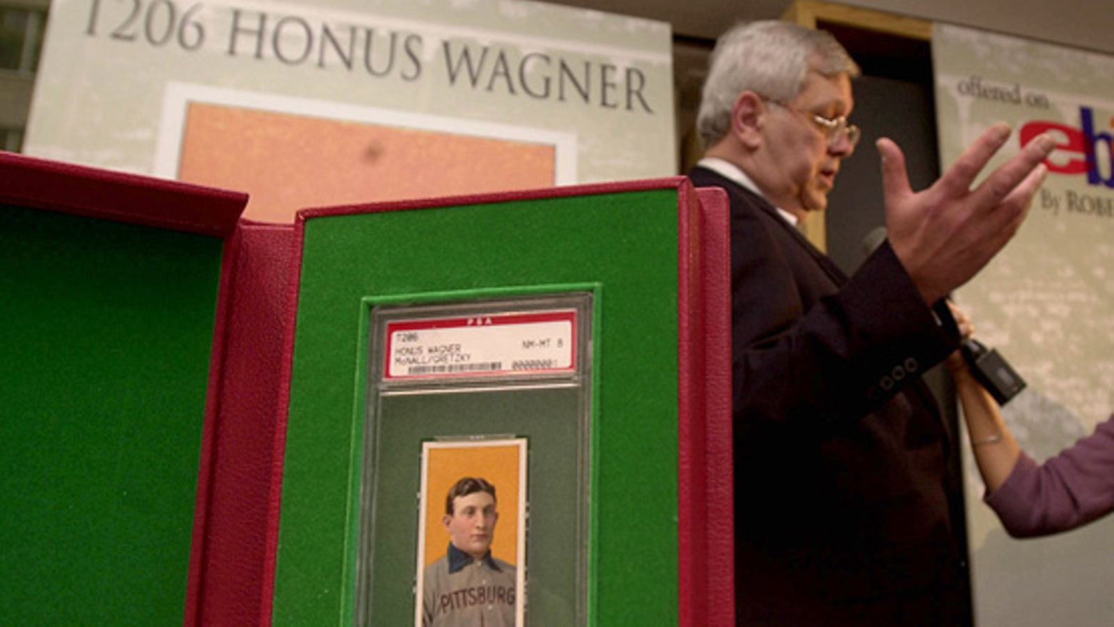 Yksi Honus Wagnerin harvinaisista baseballkorteista myytiin vuonna 2000