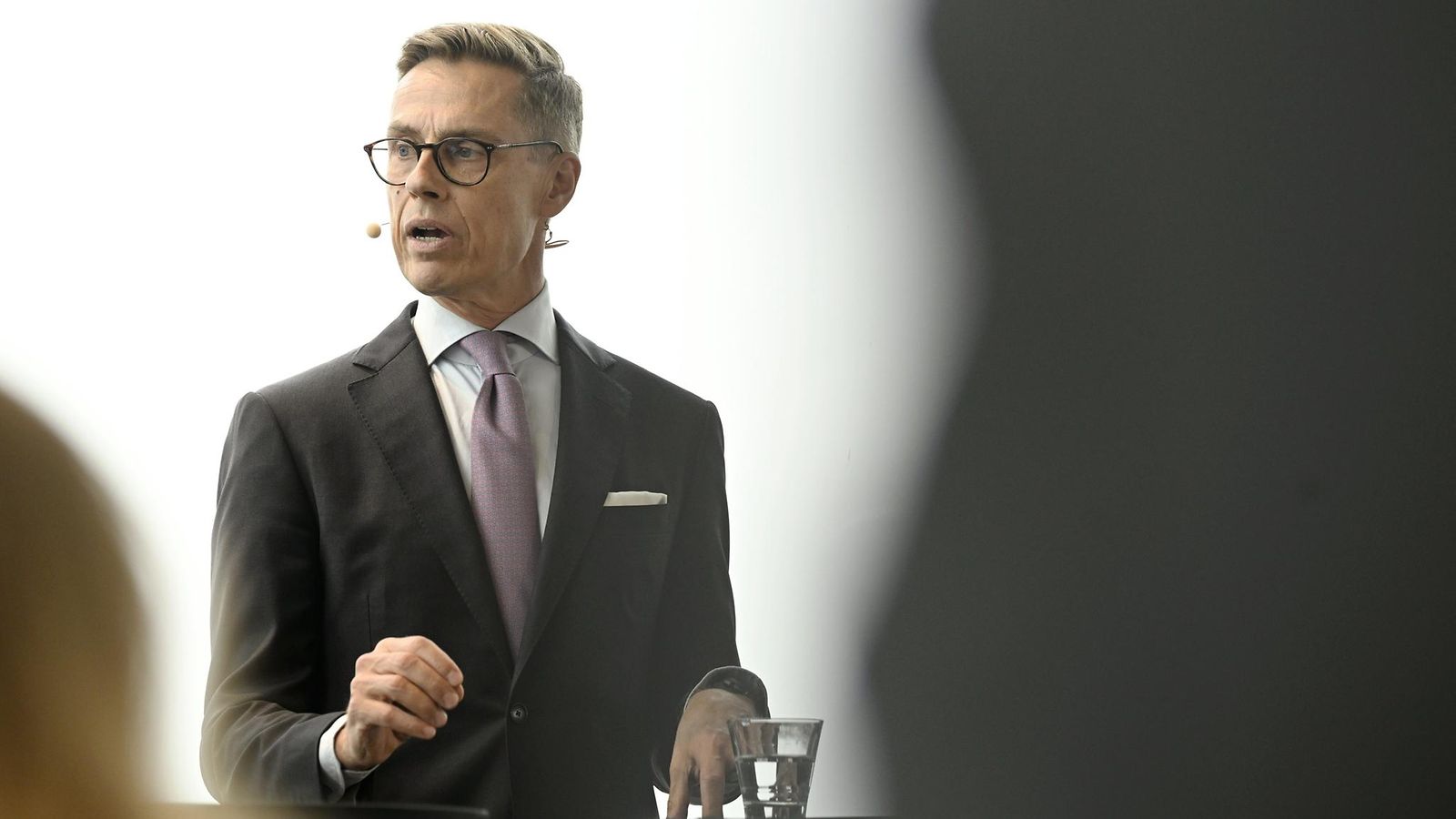 Kokoomuksen presidenttiehdokas Alexander Stubb syyskuussa.