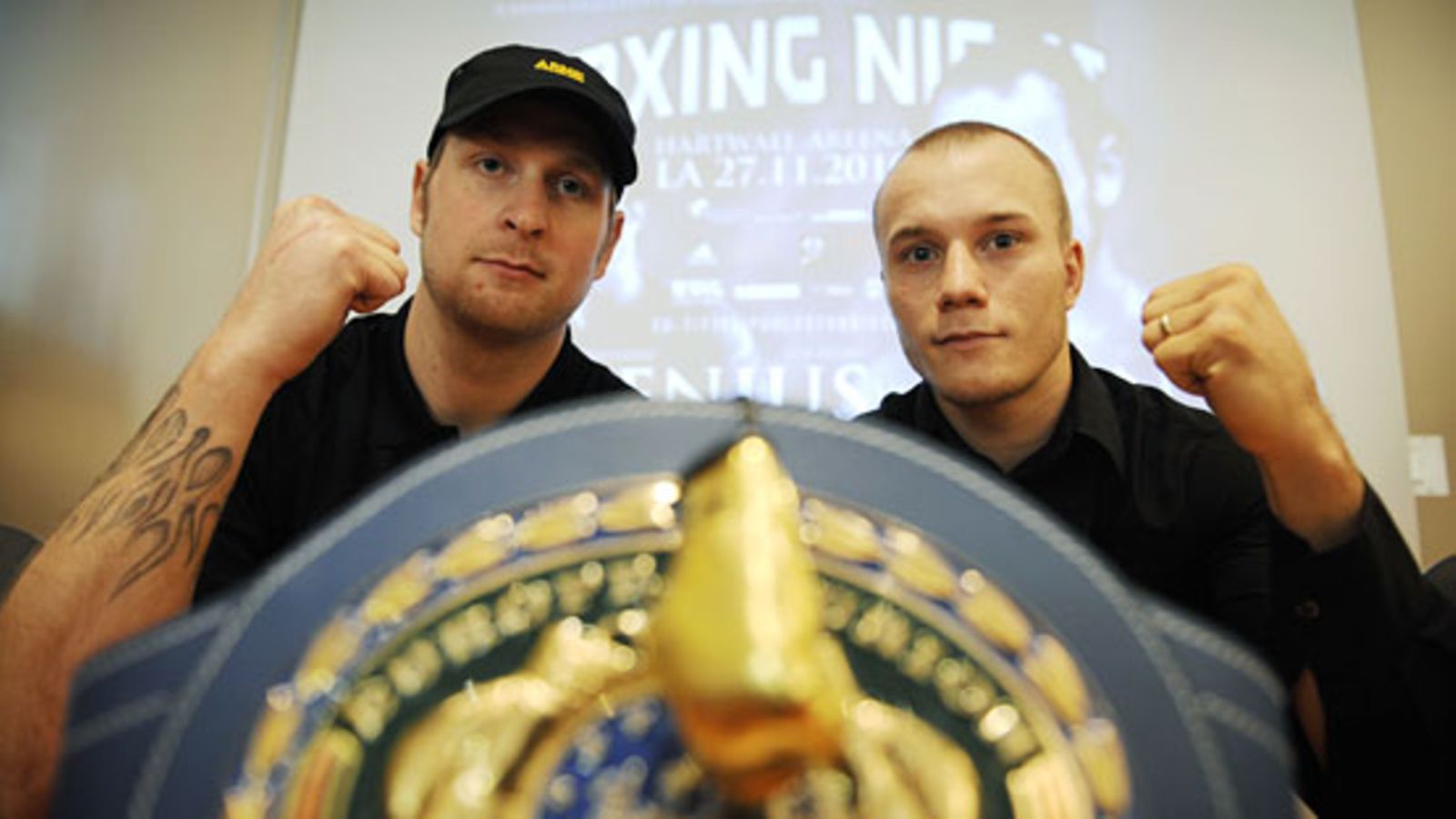 Robert Helenius ja Ville Piispanen, kuva: Antti Aimo-Koivisto / Lehtikuva