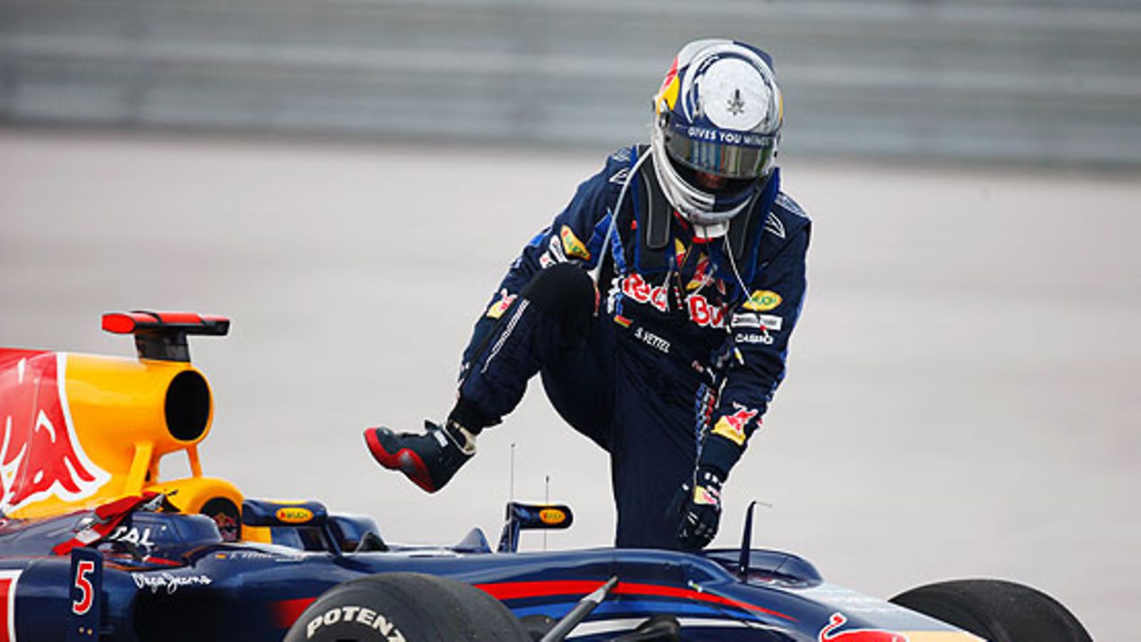 Sebastian Vettel, kuva: Mark Thompson/Getty Images