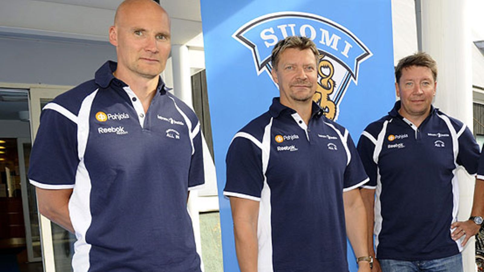 Timo Lehkonen, Jukka Jalonen, Jari Kurri, kuva: Sari Gustafsson / Lehtikuva