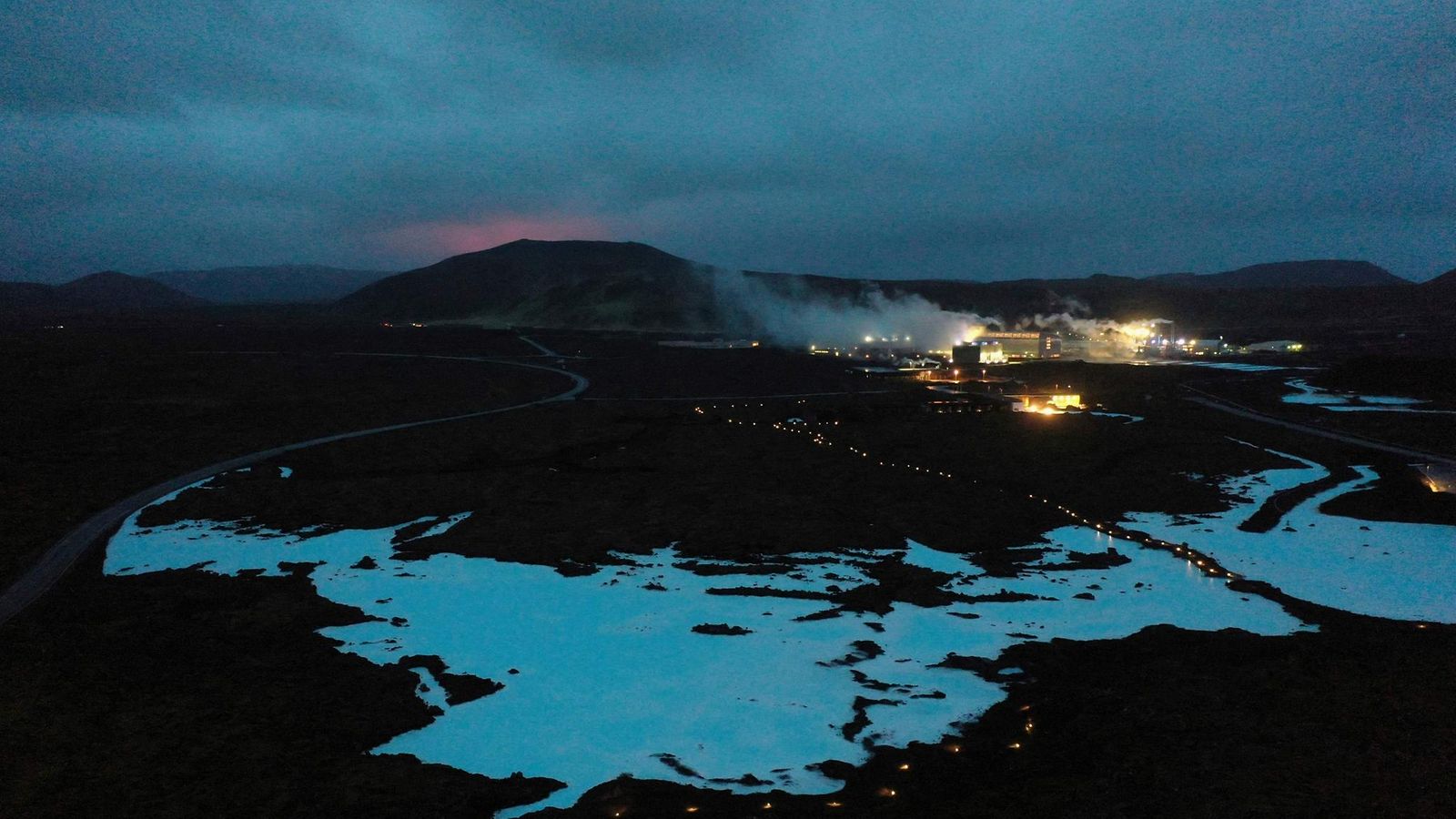 Islannin Grindavik vuonna 2021.