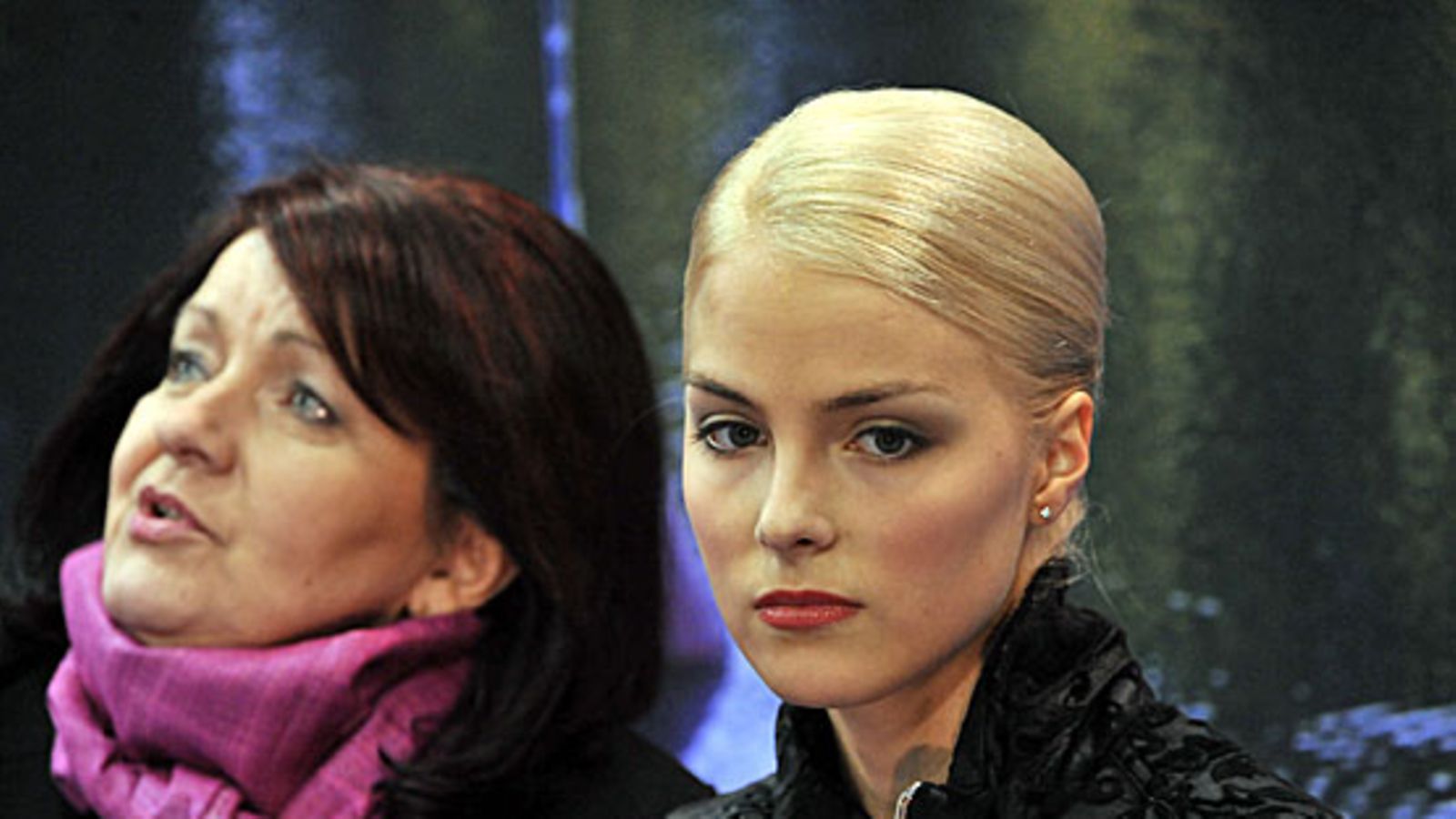Kiira Korpi ja Maaret Siromaa, kuva: Markku Ulander/Lehtikuva