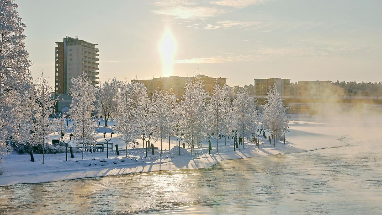 AOP Pakkanen, kaupunki, talvi