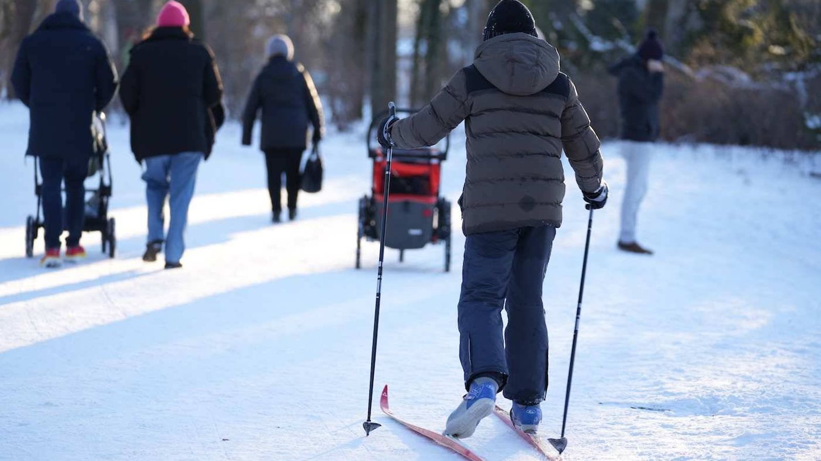 Talvisää Dresdenissä