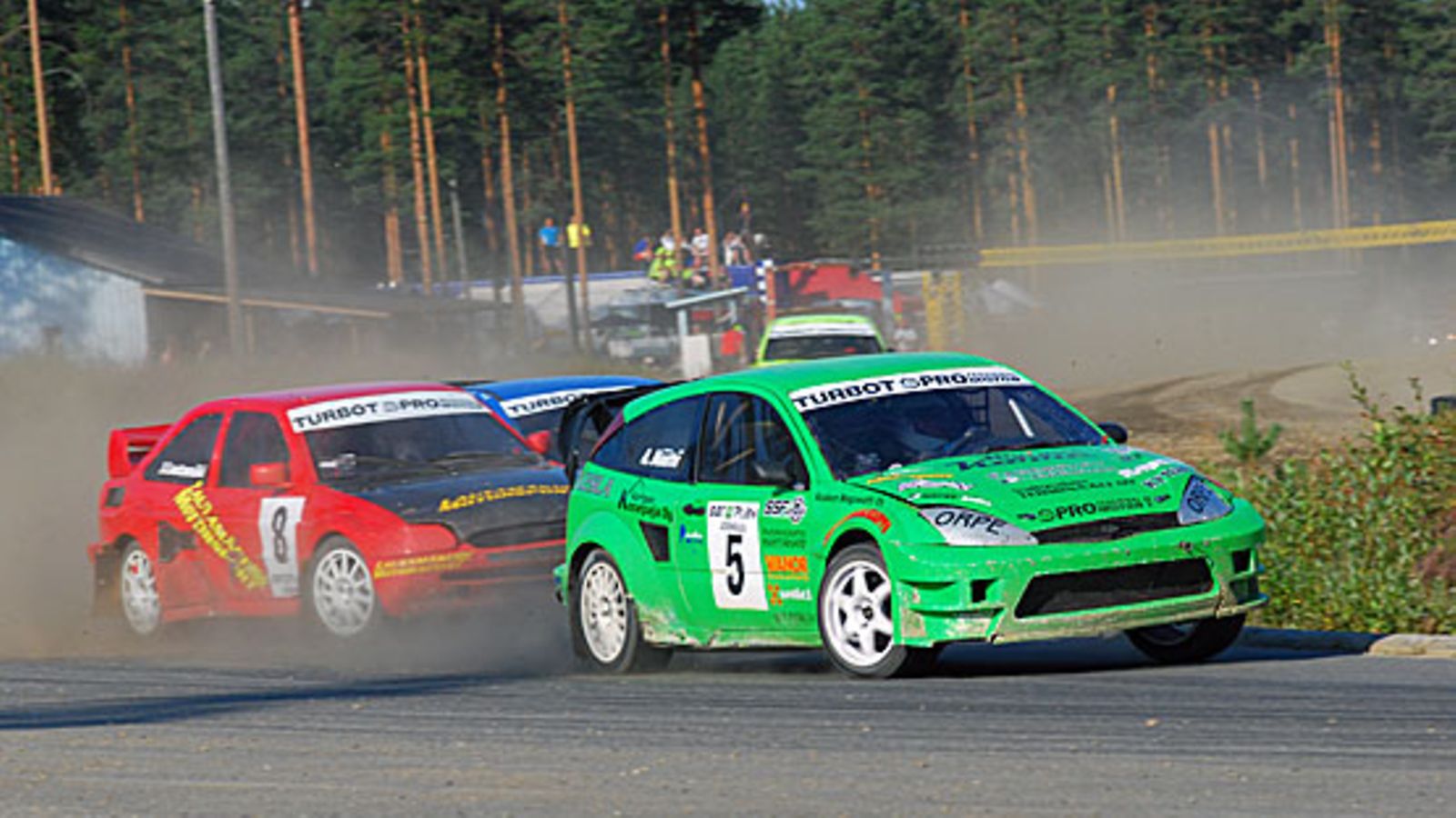 Atro Määttä ajaa kohti voittoa. Kuva: Toni Ollikainen.