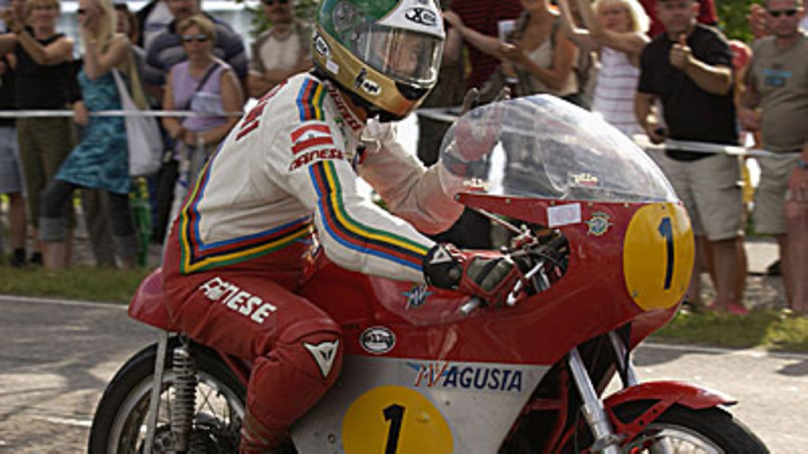 Giacomo Agostini, kuva: Ari Nakari, Lehtikuva