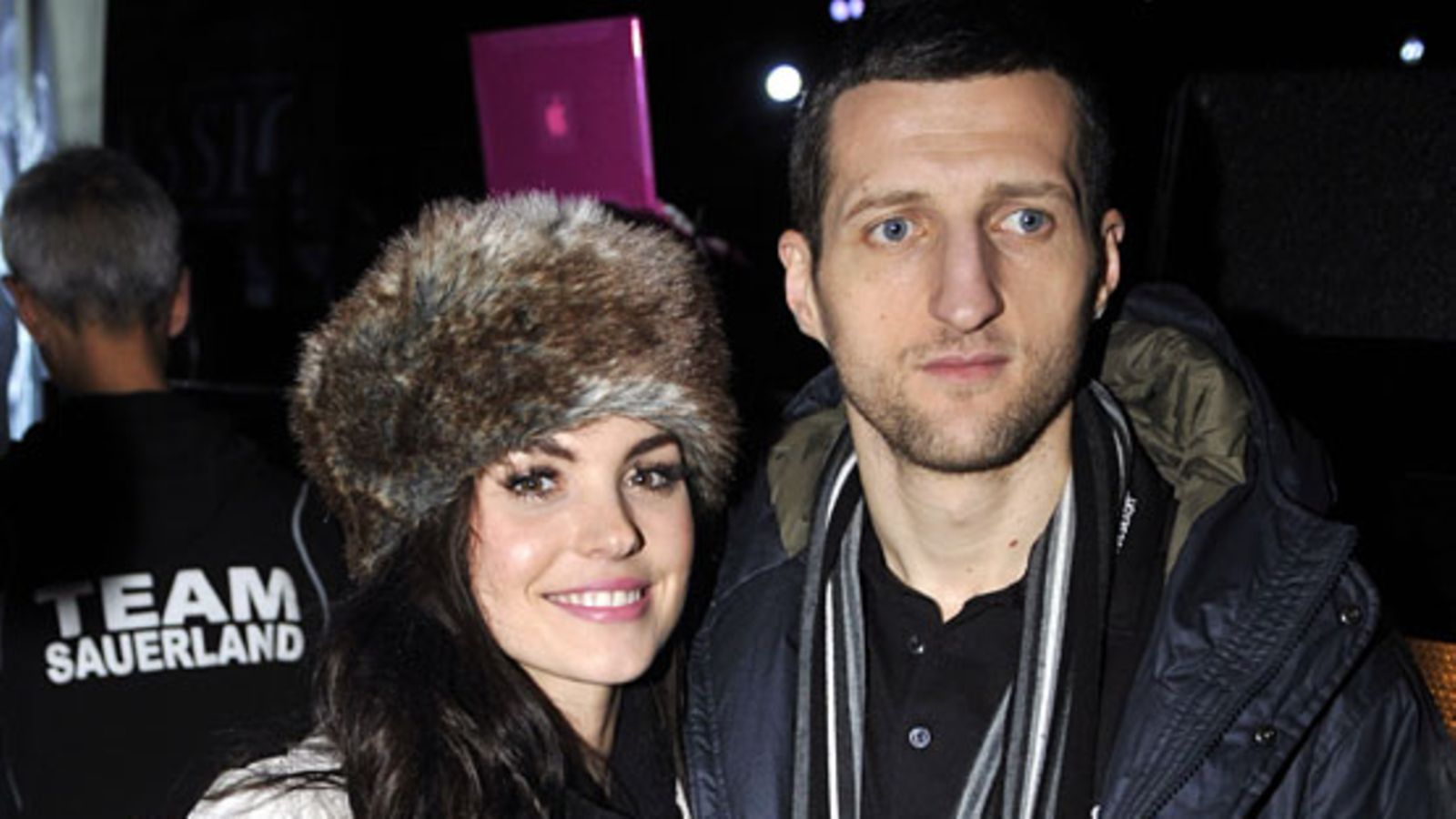 Rachael Cordingley ja Carl Froch