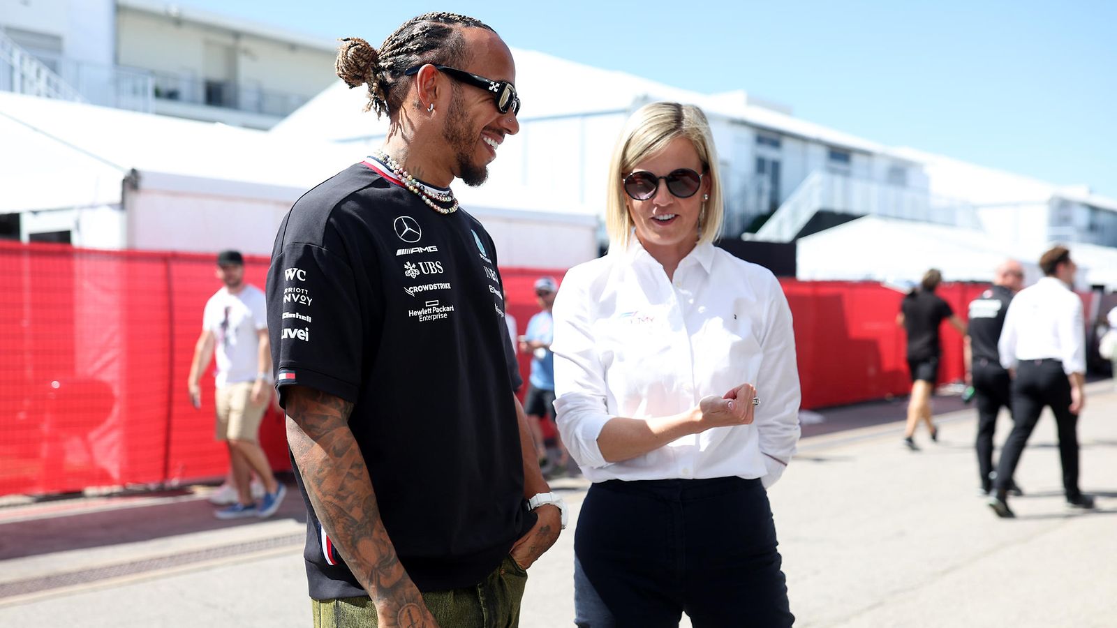 Lewis Hamilton & Susie Wolff