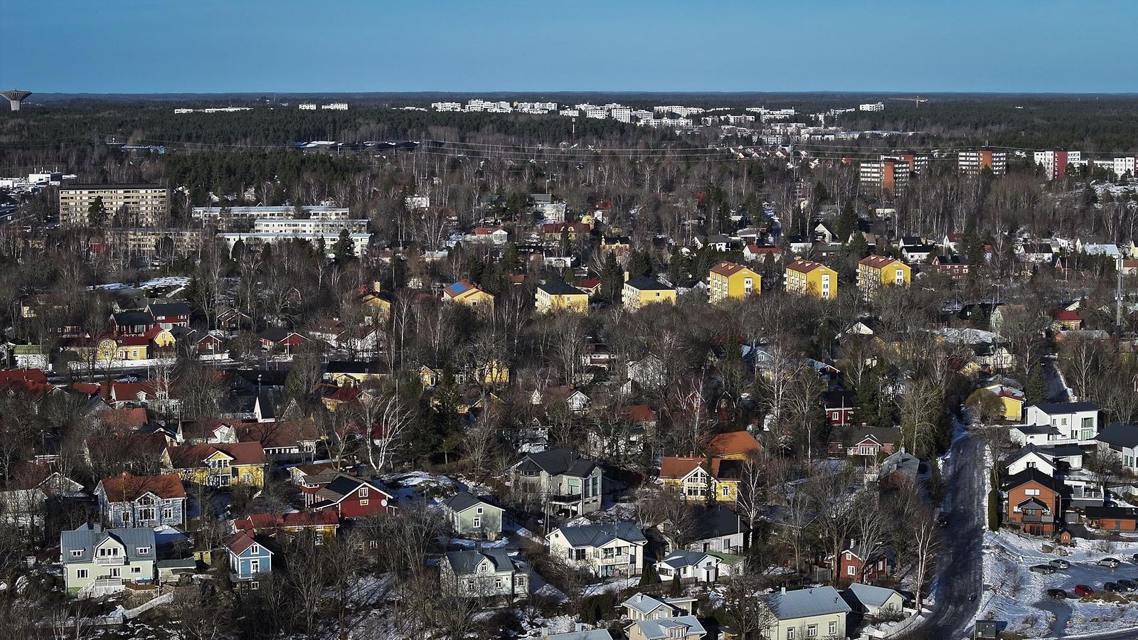 LK 21.3.2024 Turku ilmasta kuvattuna 2. helmikuuta 2024.