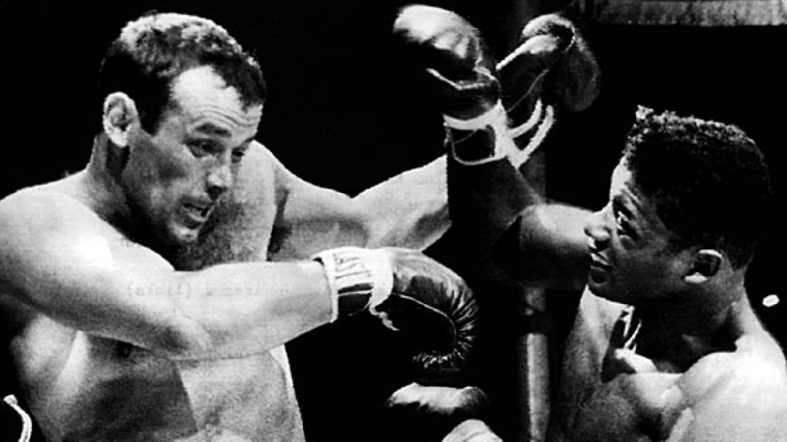 Ingemar Johansson ja Floyd Patterson, kuva: EPA/STF