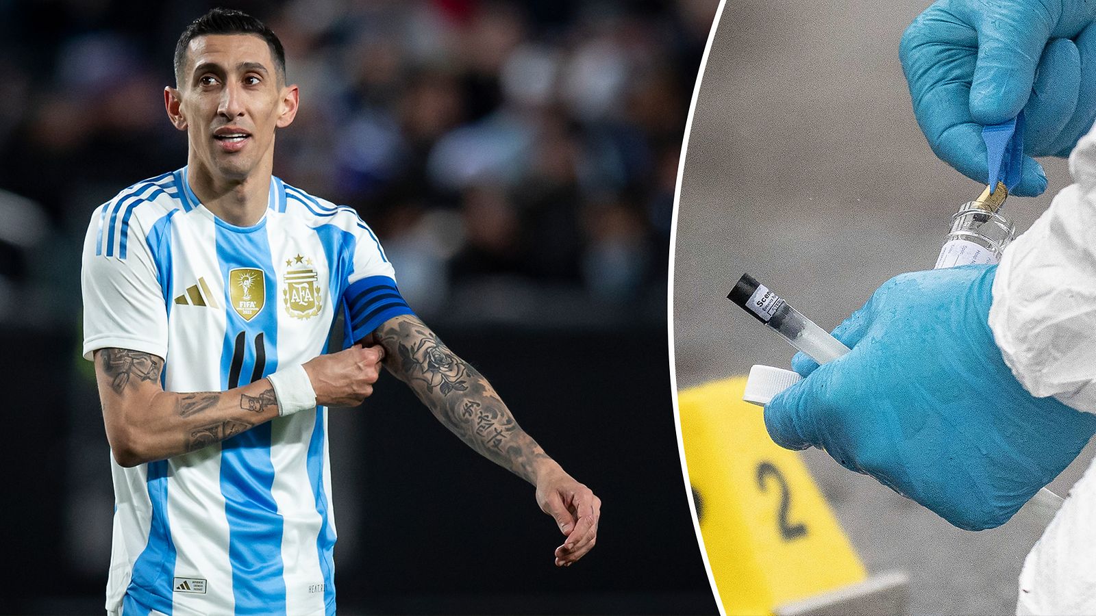 Angel Di Maria perheineen sai vakavan uhkauksen Rosariossa.