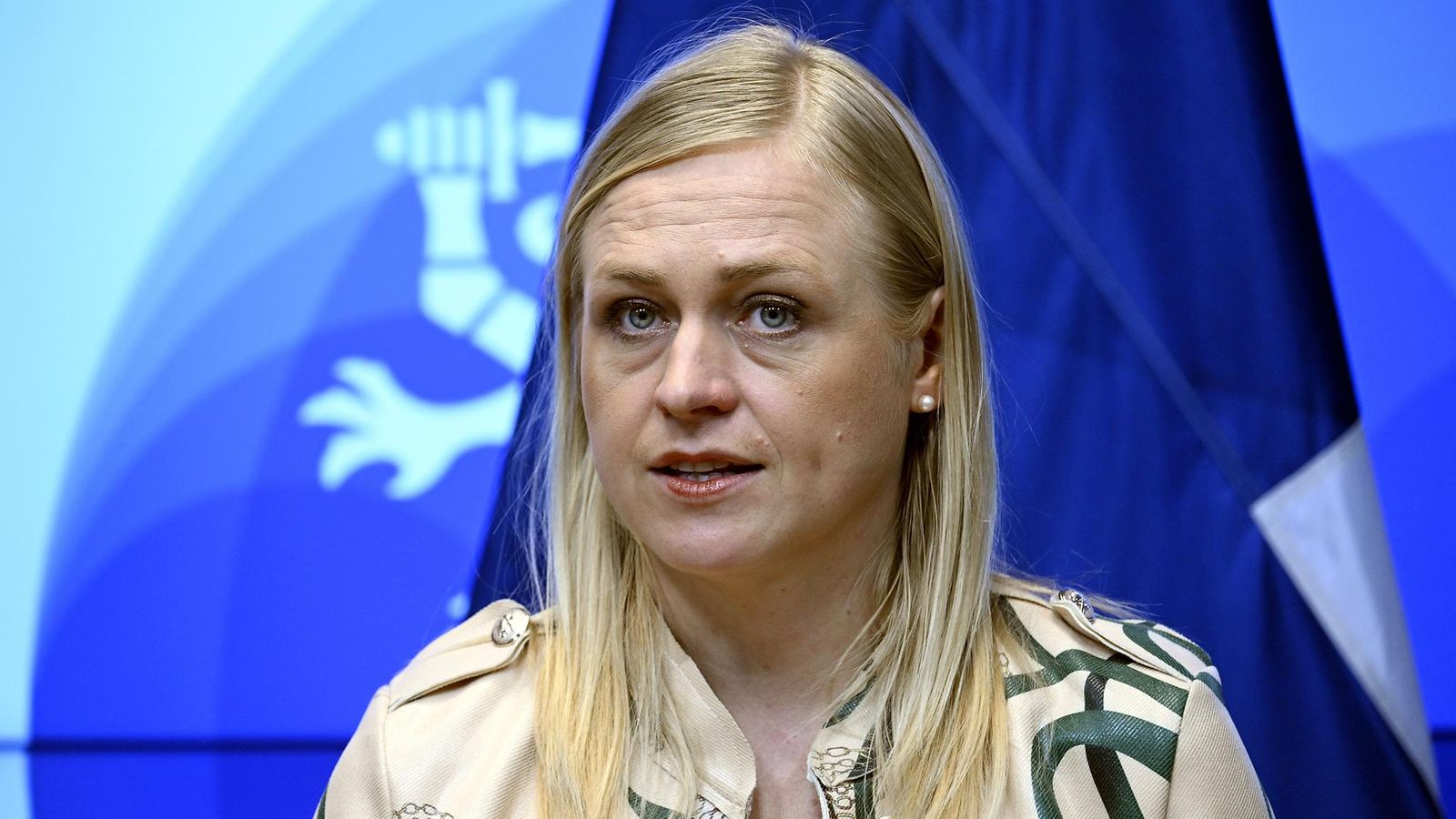 Elina Valtonen 14. maaliskuuta 2024.