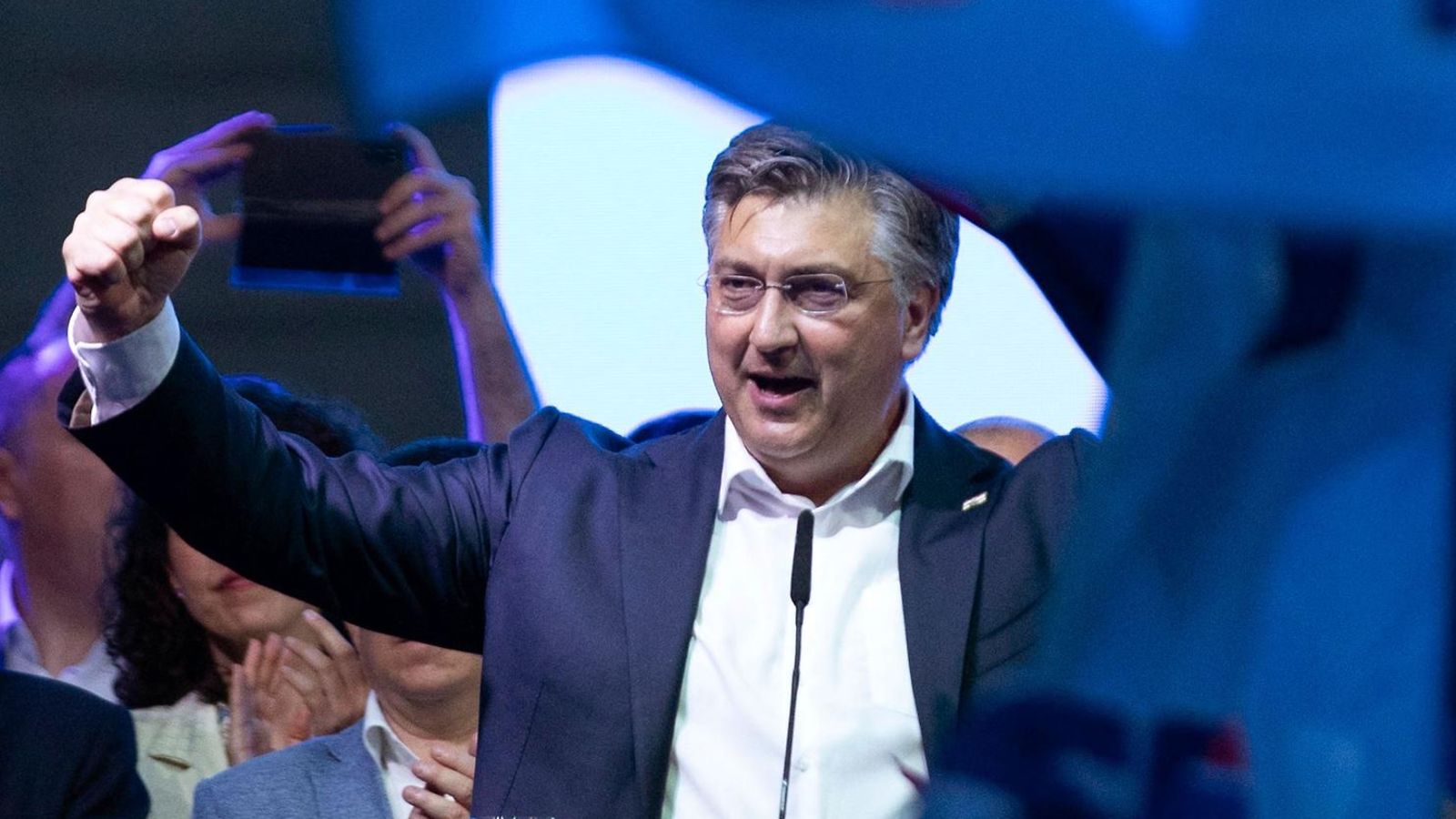 LK Kroatian pääministeri Andrej Plenkovic